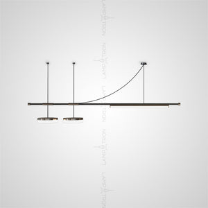 ZODIAC ARCH Long lighting fixture