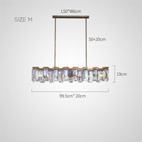 DORIS LONG Long lighting fixture