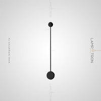 DOTS SLIM Wall light fixture