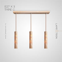 EGBERT COMBO Cascade lighting fixtures