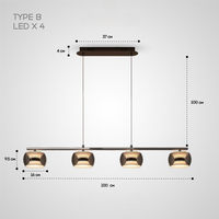 ELISER LONG Pendant light