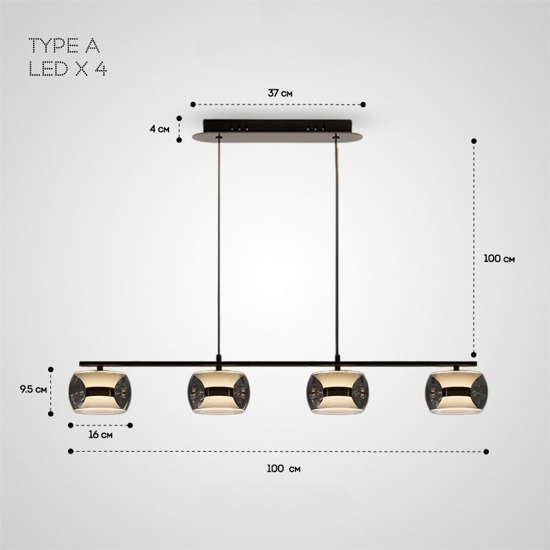 ELISER LONG Pendant light