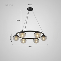 EMBRET RING Chandelier