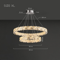 ERHARD WAVE Chandelier