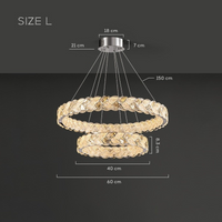 ERHARD WAVE Chandelier