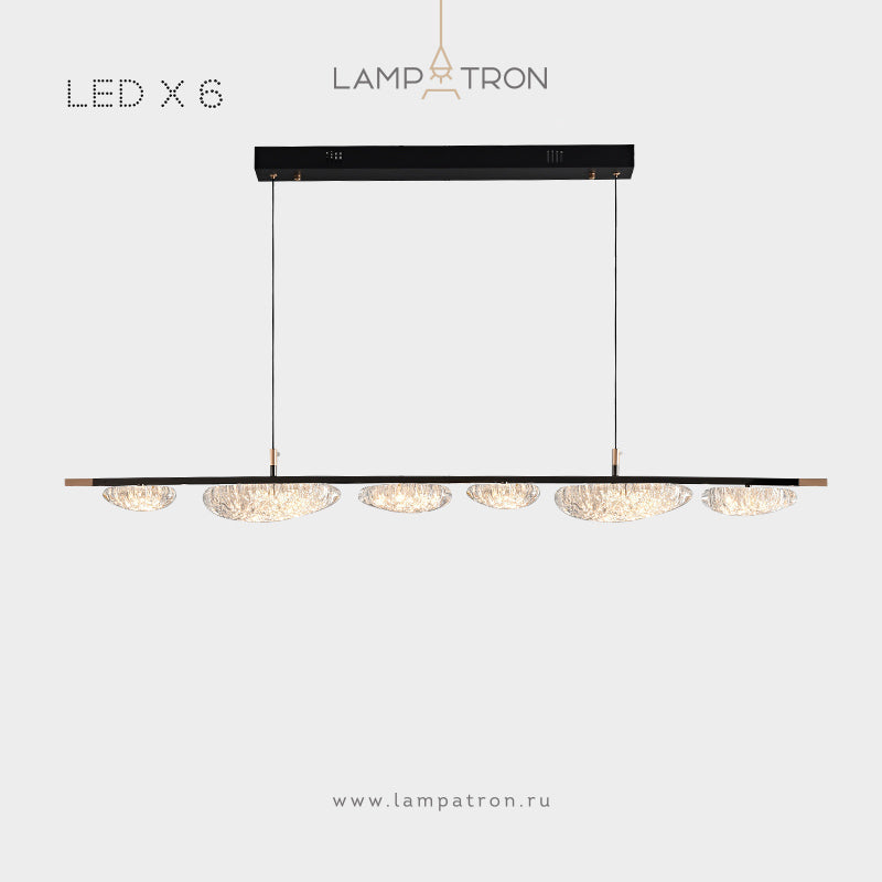 EVIAN LONG Long lighting fixture