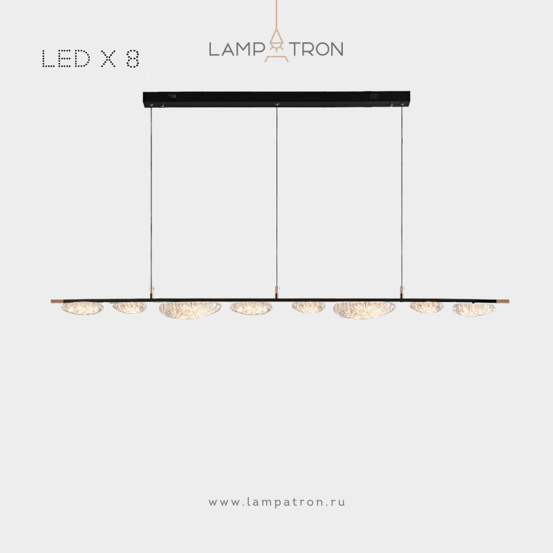 EVIAN LONG Long lighting fixture