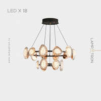 EVIAN RING Ring lighting fixture