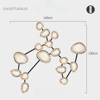 EVIAN ZODIAC Wall light fixture