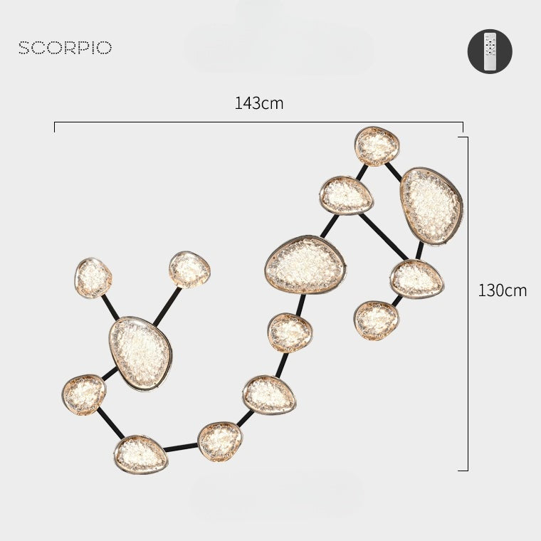 EVIAN ZODIAC Wall light fixture