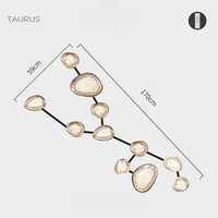 EVIAN ZODIAC Wall light fixture