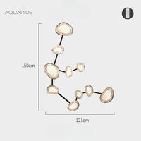 EVIAN ZODIAC Wall light fixture