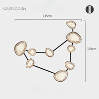 EVIAN ZODIAC Wall light fixture