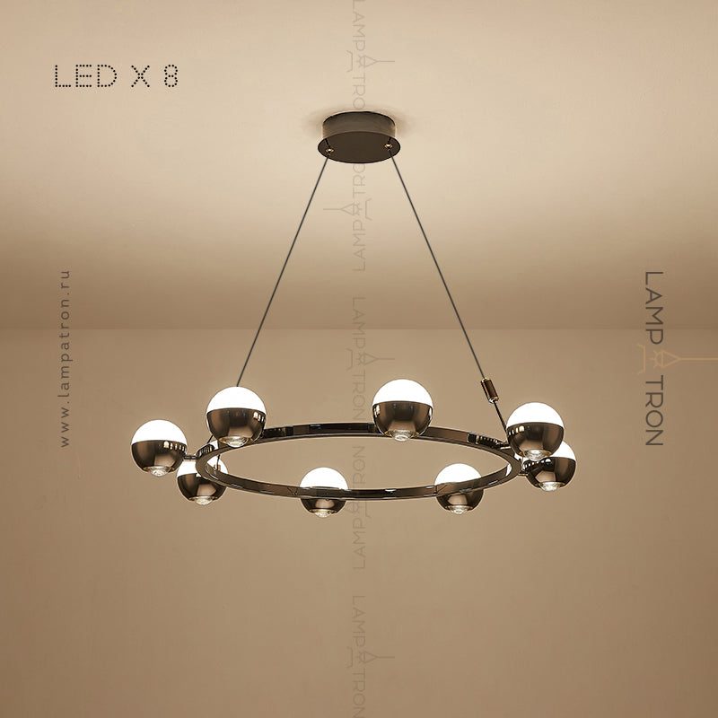 BARCELONA Ring lighting fixture