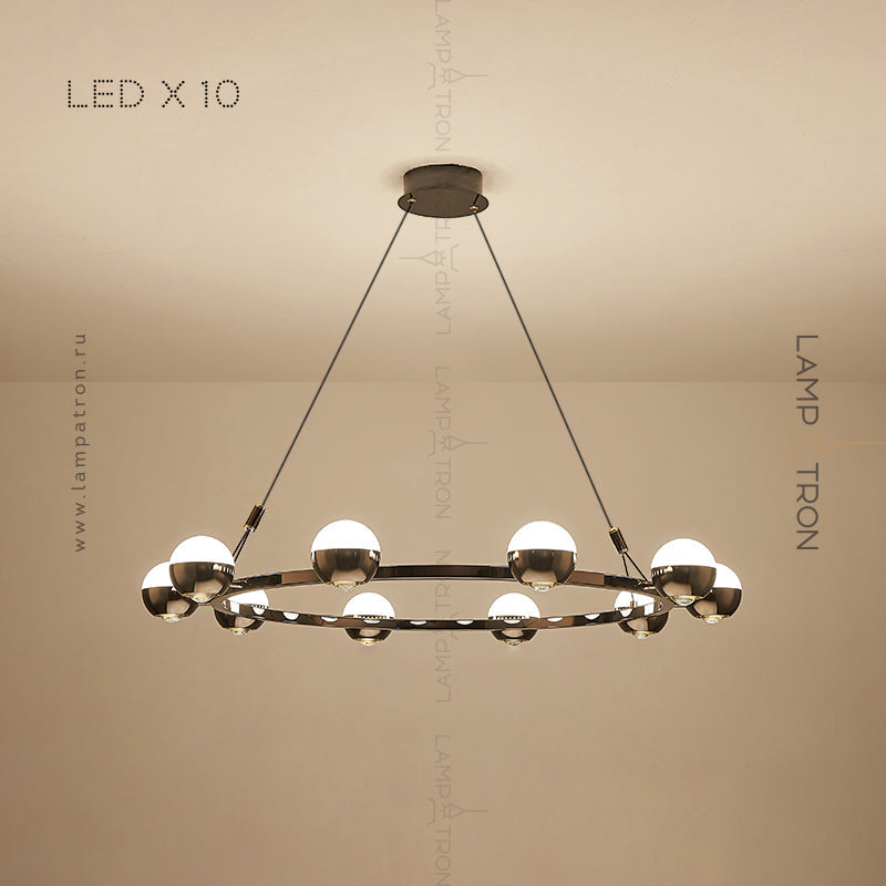 BARCELONA Ring lighting fixture