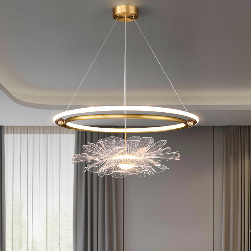 FLOWER RINGS Chandelier