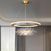 FLOWER RINGS Chandelier