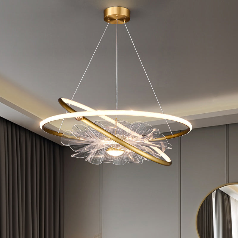 FLOWER RINGS Chandelier