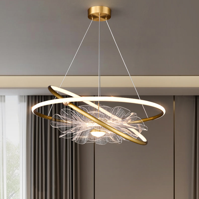 FLOWER RINGS Chandelier