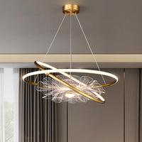 FLOWER RINGS Chandelier