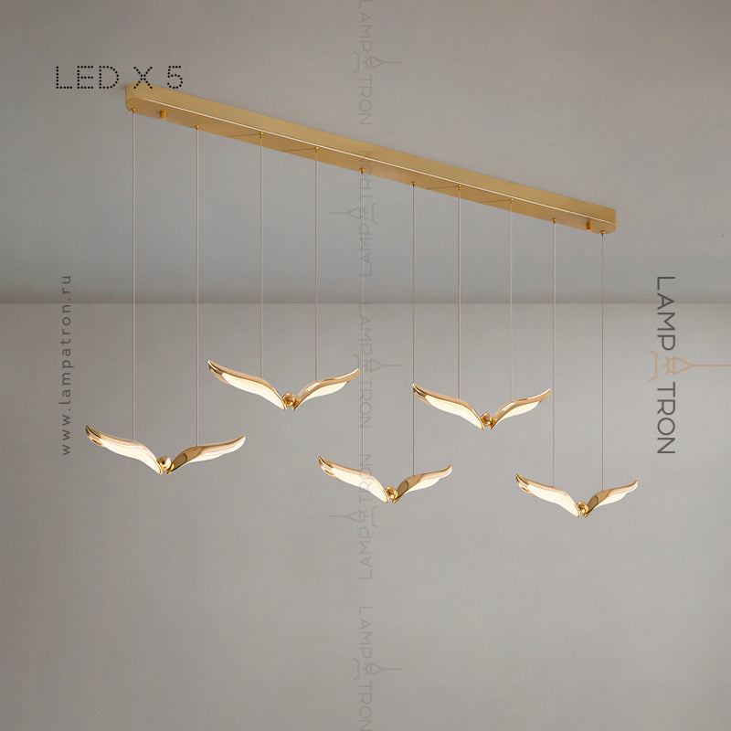 FLYER MORE Cascade lighting fixtures