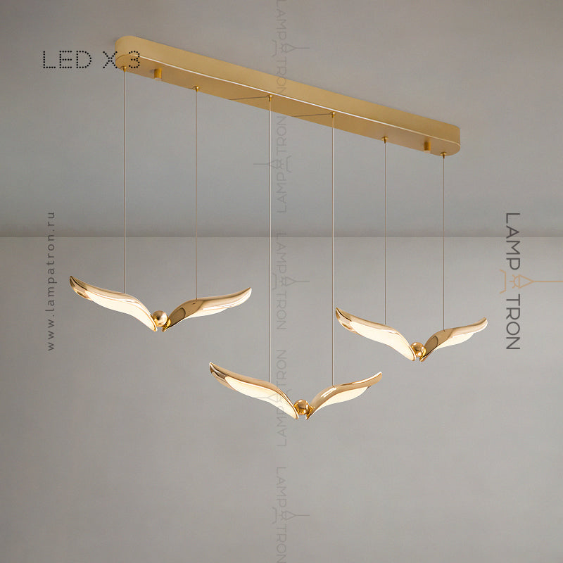 FLYER MORE Cascade lighting fixtures