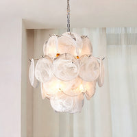 FROST COLOR Chandelier, White