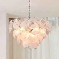 FROST COLOR Chandelier, White