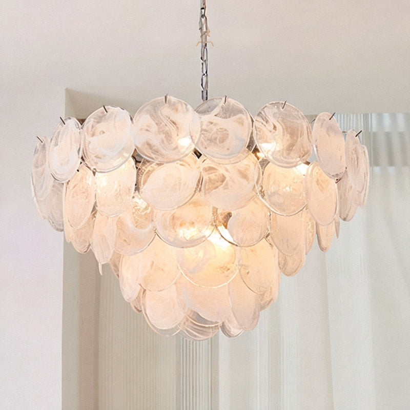 FROST COLOR Chandelier, White
