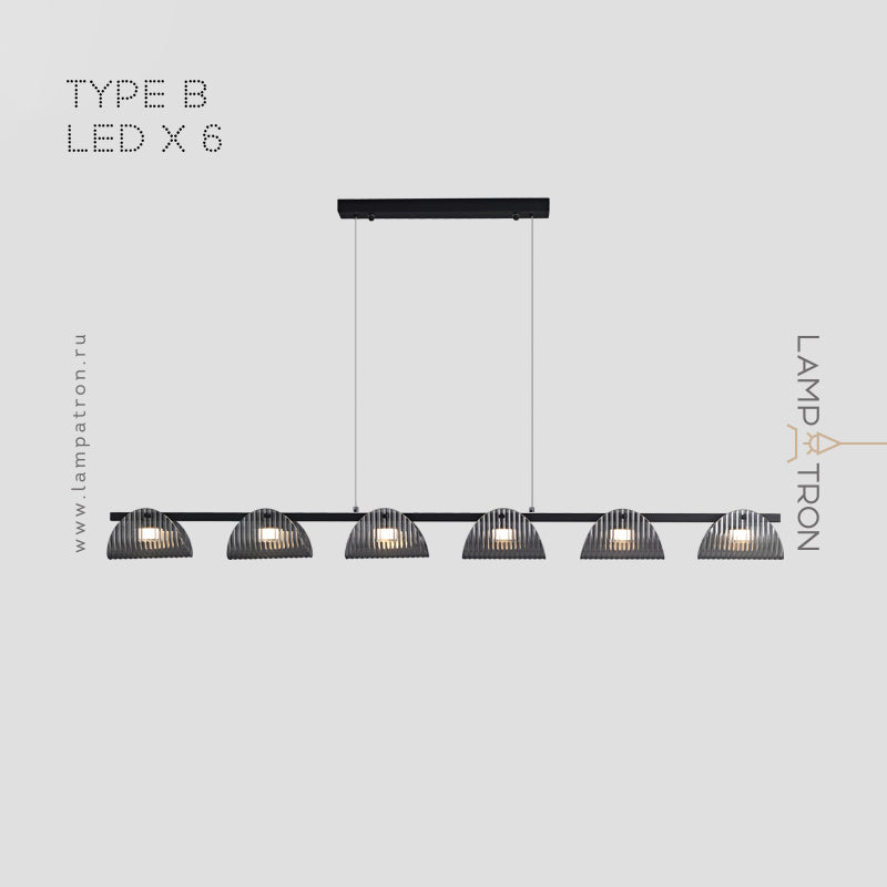 GASPAR LONG Long lighting fixture