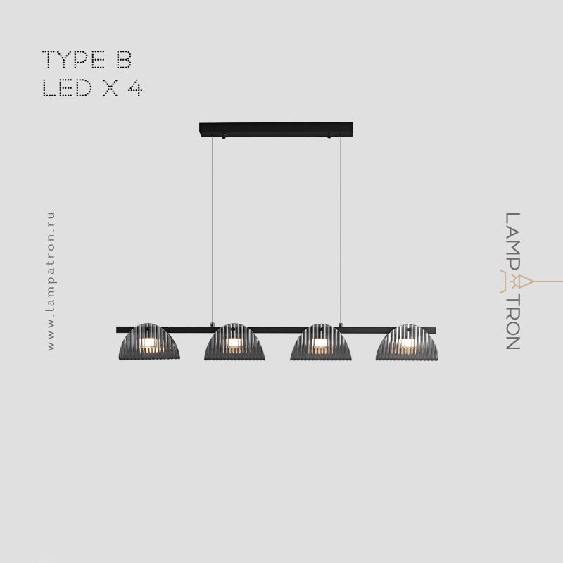 GASPAR LONG Long lighting fixture