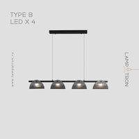 GASPAR LONG Long lighting fixture