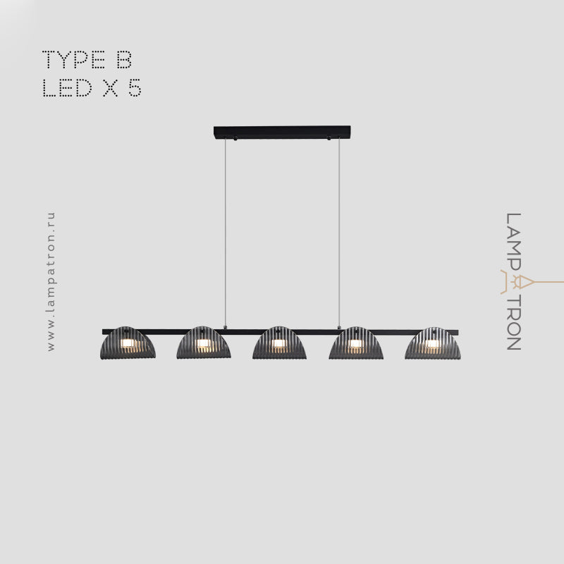 GASPAR LONG Long lighting fixture