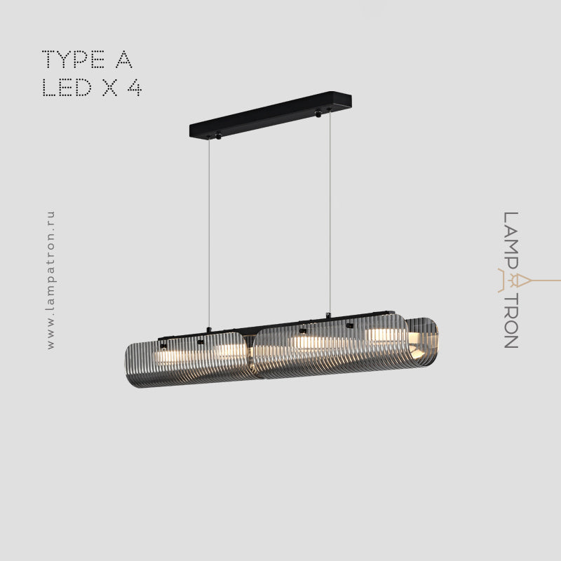 GASPAR LONG Long lighting fixture