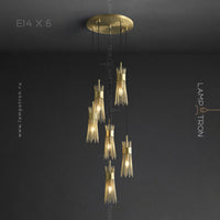 GISKEN MORE Cascade lighting fixtures