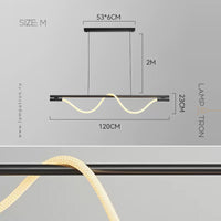 GLORIFY OPTIC LONG Long lighting fixture