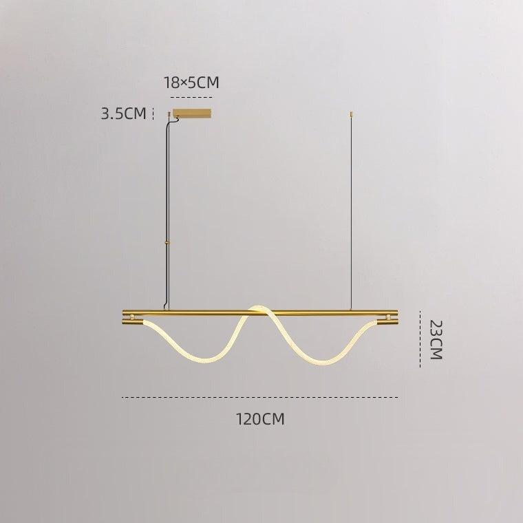 GLORIFY OPTIC LUX LONG Long lighting fixture