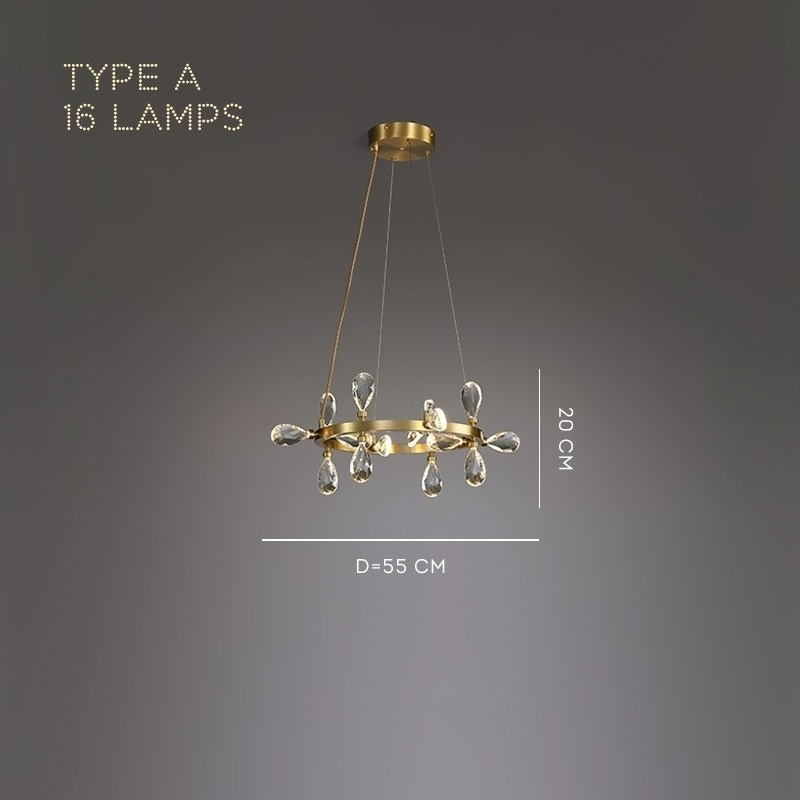 GLORIOLE RING Chandelier