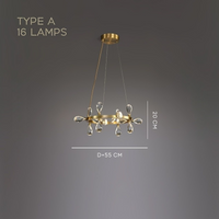 GLORIOLE RING Chandelier