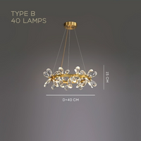 GLORIOLE RING Chandelier