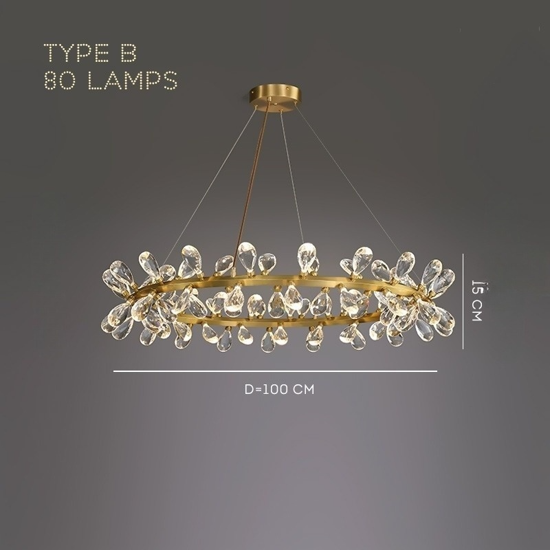 GLORIOLE RING Chandelier