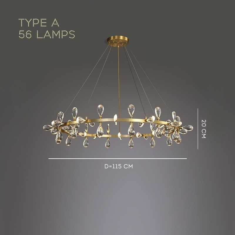 GLORIOLE RING Chandelier