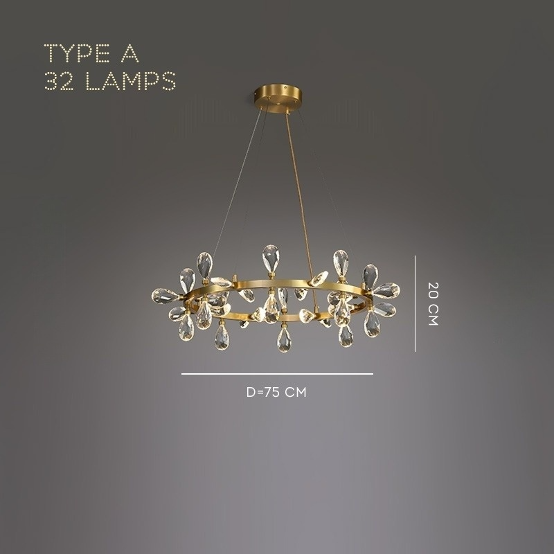 GLORIOLE RING Chandelier