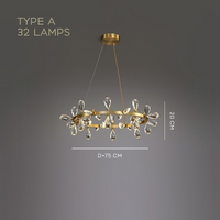 GLORIOLE RING Chandelier