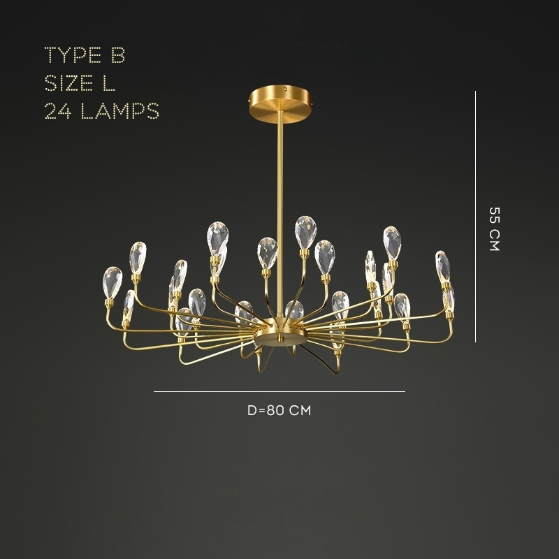 GLORIOLE UP Chandeliers