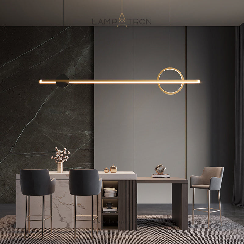 GUSTI Long lighting fixture