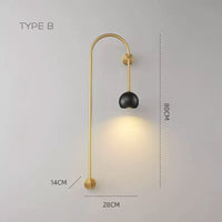 HEIMIR WALL Wall light fixture