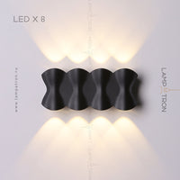 HUBERT Wall light fixture