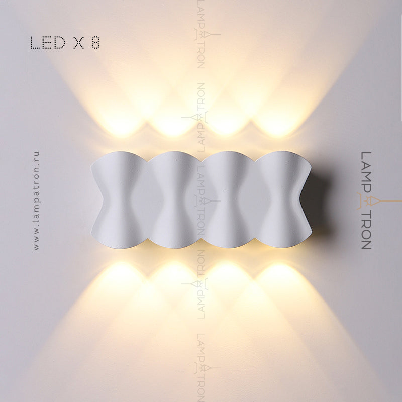 HUBERT Wall light fixture