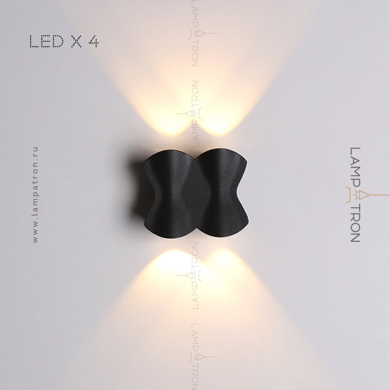 HUBERT Wall light fixture